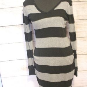 Gently Used Old Nay Grey & Black M Sweater Dress
